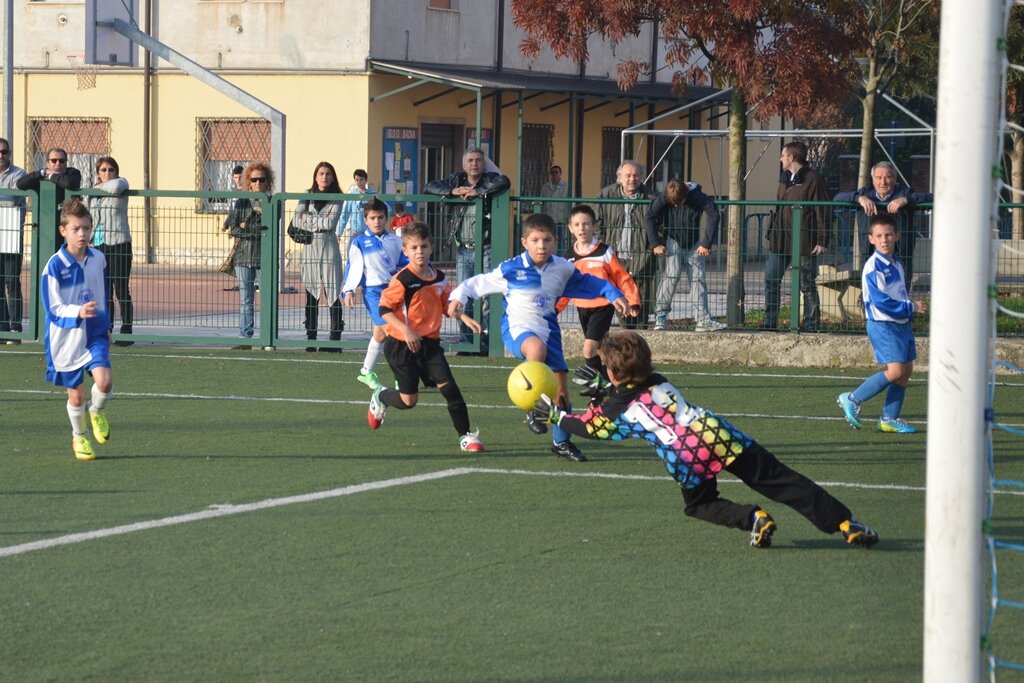 Il tuffo del portiere